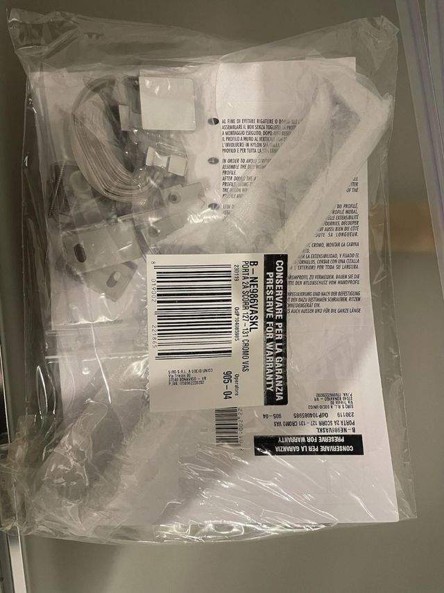 Porta doccia scorrevole Record