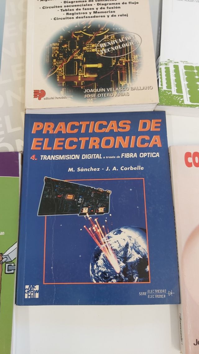 Pack 9 libros técnicos