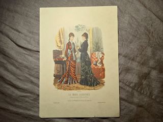 LÁMINA LA MODA ILUSTRADA