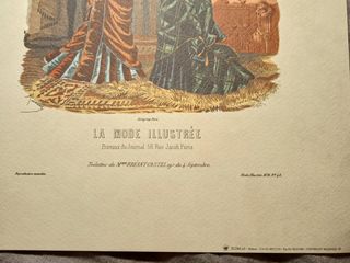 LÁMINA LA MODA ILUSTRADA