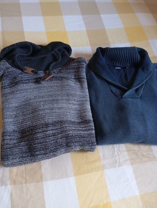 Dos jerseys de chico(punto)