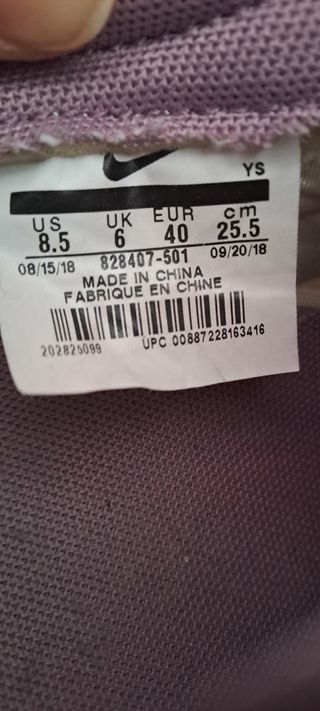 Zapatilla mujer casual Nike Talla 40