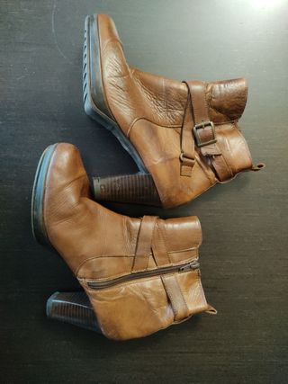 Botines piel núm 39