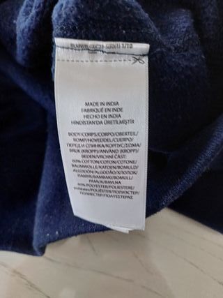 Sudadera azul Polo Ralph Lauren