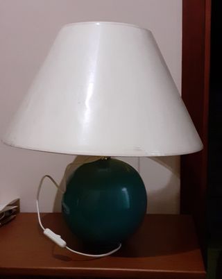 Lámpara Verde de 49x54cm de Alto