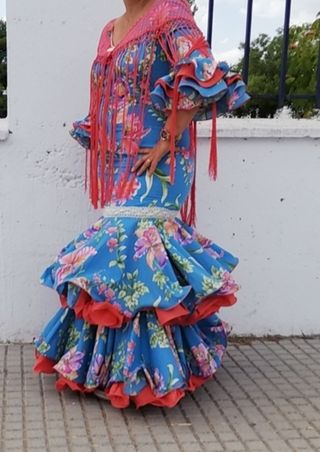 Traje flamenca