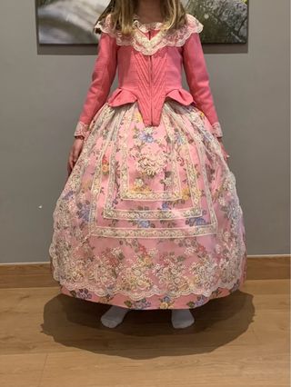 Traje de fallera niña 4-7 años