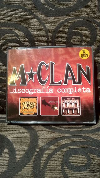 3 Cd´s de M-Clan - Discografía Completa.
