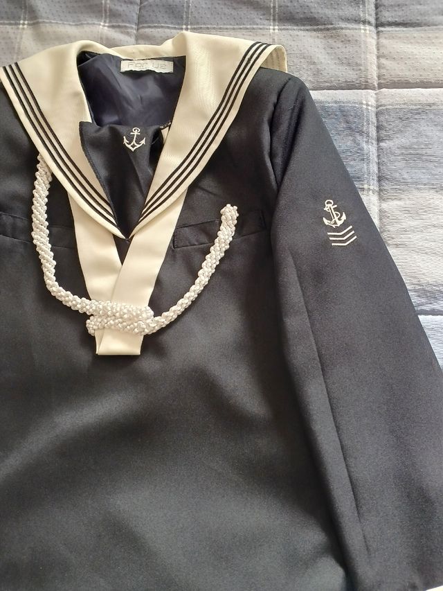 Traje comunion niño talla 12 marinero