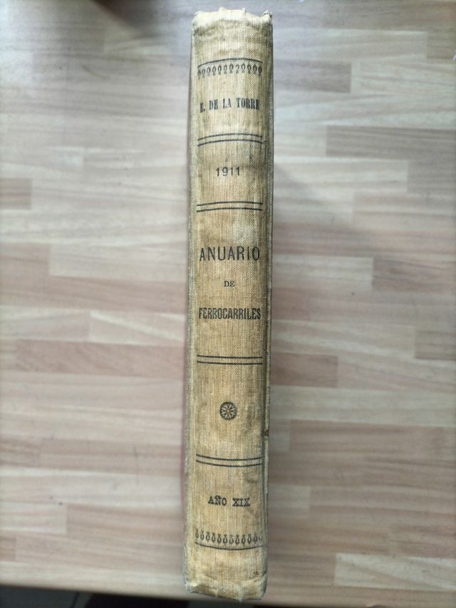 Anuario de ferrocarriles año 1911