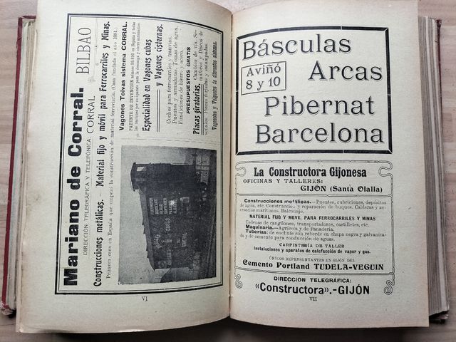 Anuario de ferrocarriles año 1911