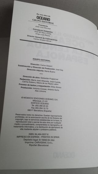 Diccionario Ilustrado Oceano