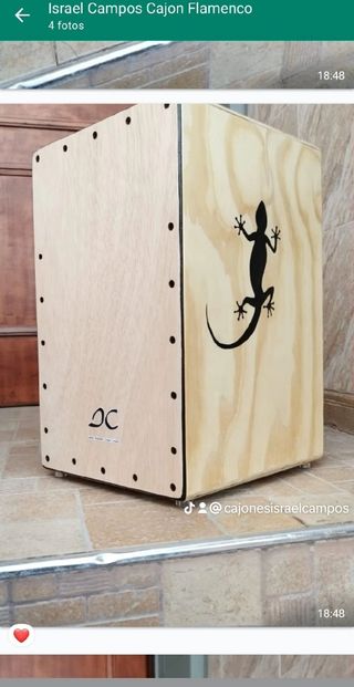 Cajón flamenco