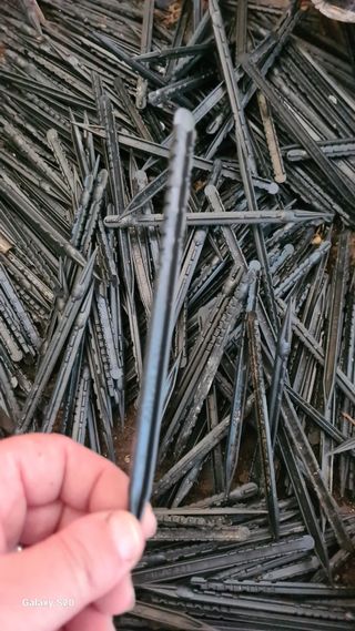 200 bastoncini plastica 14 cm