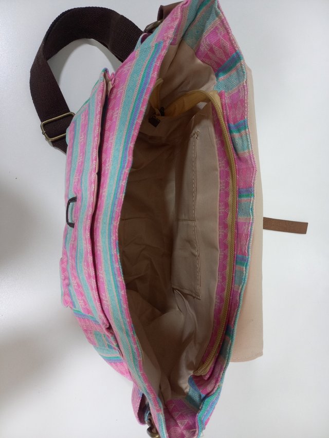 Bolso tela primavera-verano