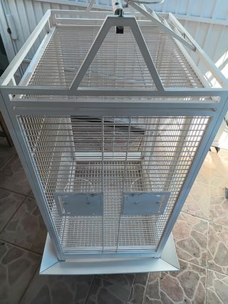 Jaula loros grandes