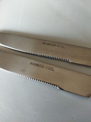 Set posate 6 persone in acciaio