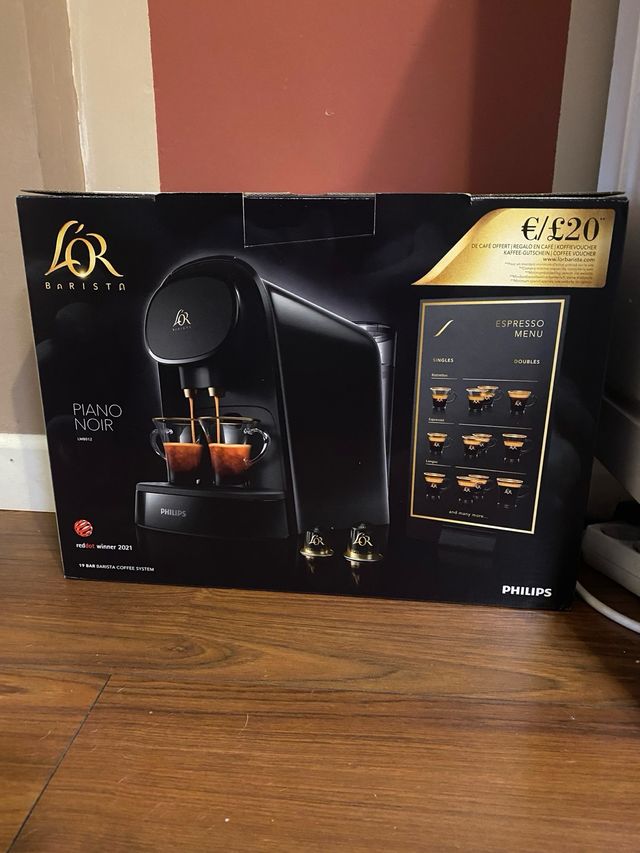 Cafetera L’ Or, precintada