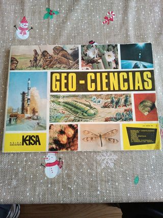 Geo-ciencias - cromos