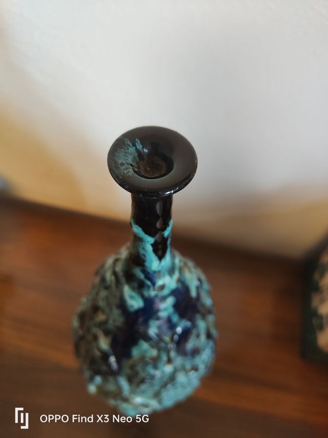 Bottiglia decorativa in terracotta