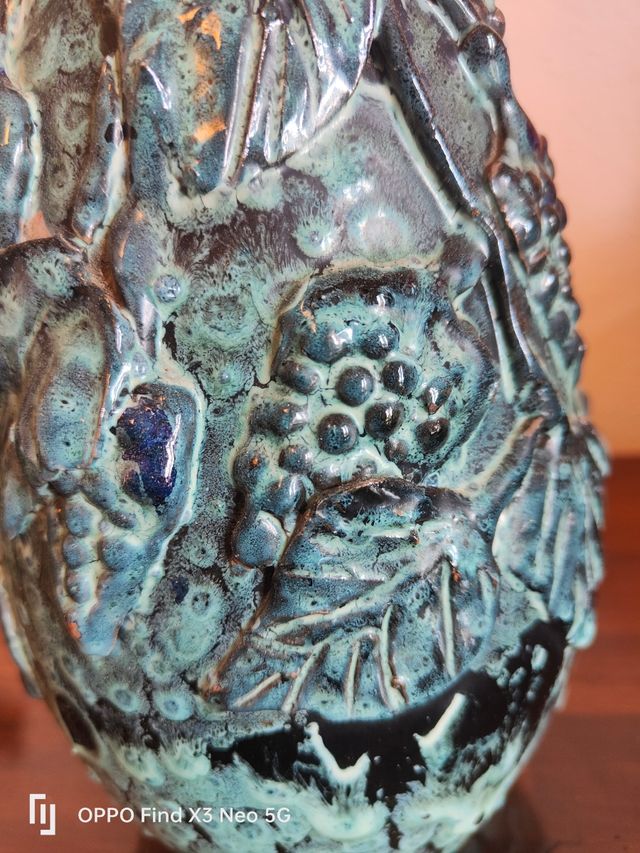 Bottiglia decorativa in terracotta