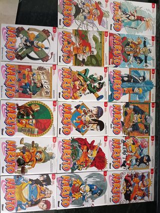 Manga Naruto Tomos 1 - 17