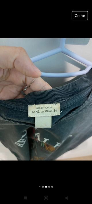 Camiseta chica pull & bear