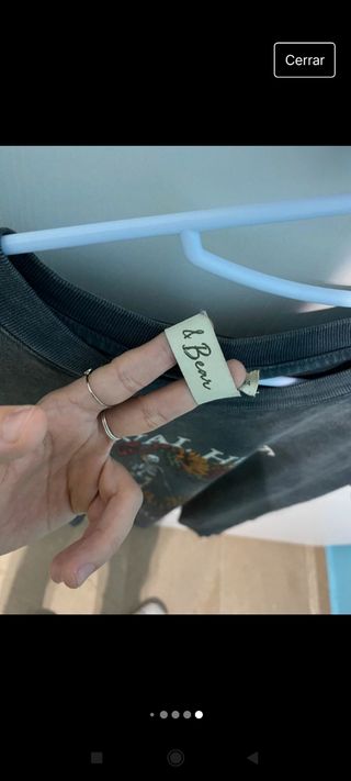 Camiseta chica pull & bear