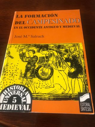 La formacion del campesinado. Jose M Salrach