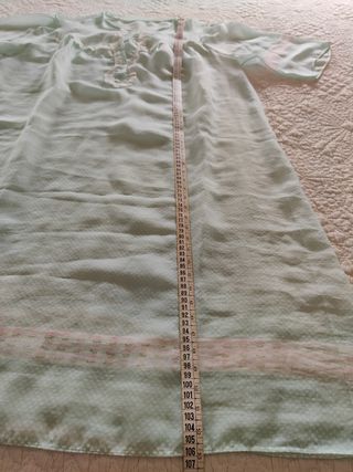 Camisón transparente manga corta 