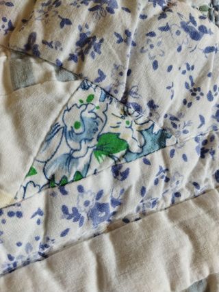 Giacca donna in cotone con patchwork
