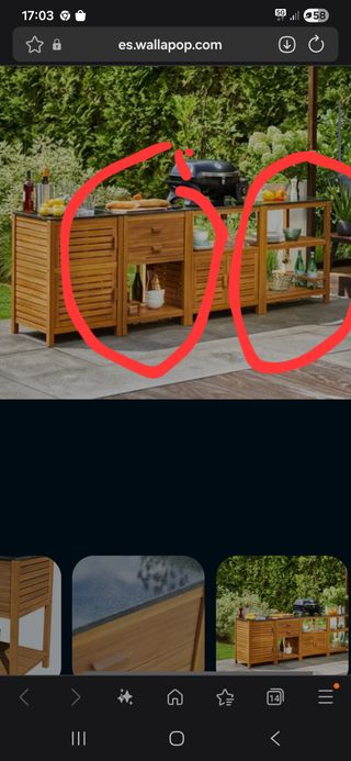 Mesa Auxiliar exterior