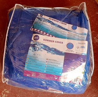 Funda de burbujas piscina