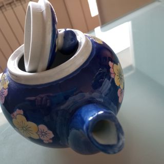 Teiera vintage porcellana