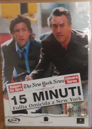 Dvd del film 15 minuti