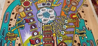 Pinball playfield wcs94