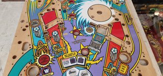 Pinball playfield wcs94