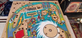 Pinball playfield wcs94