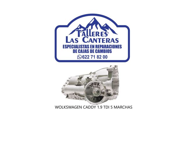 CAJA DE CAMBIOS WOLKSWAGEN CADDY 1.9 TDI 5 MARCHAS