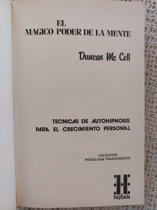 El Poder Mágico de la Mente.
