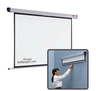 Pantalla Proyeccion Enrollable