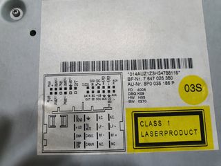 Radio cd Audi concert