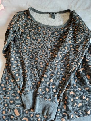 Sudadera premamá animal print