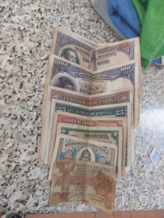 Billete de Pesetas