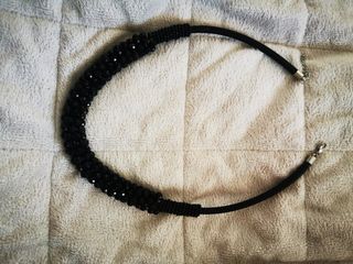 Collana bigiotteria nera