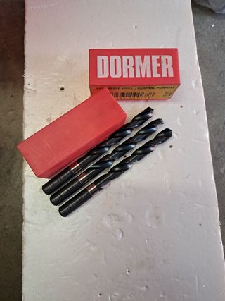 3 Punte ferro HSS DORMER A100 12,5mm