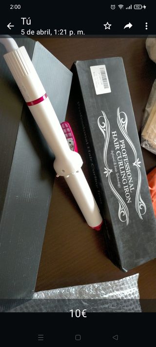 plancha Rizador profesional de pelo NUEVO