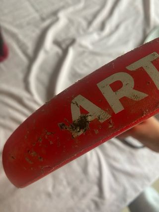 Pala de padel artengo "està rota"