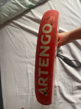 Pala de padel artengo "està rota"