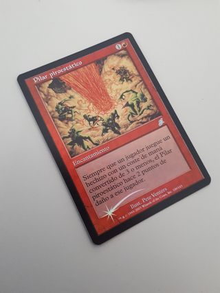 Carta Foil Magic Pilar Piroestatico